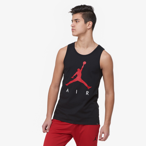 Jordan Jumpman Air Tank - Men's - Basketball - Clothing - Black/Red/White