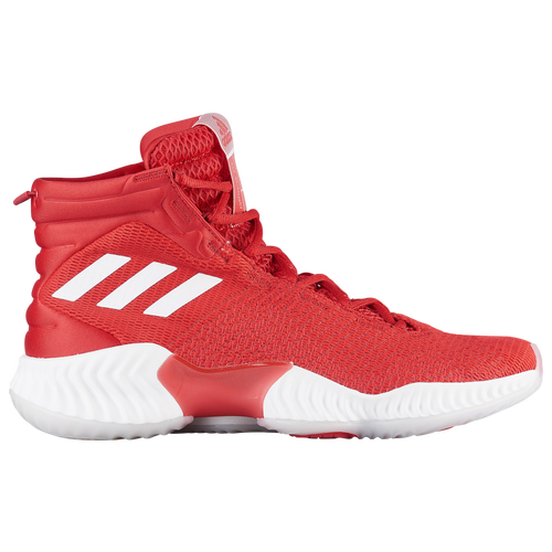 adidas Pro Bounce Mid 2018 - Men's - Basketball - Shoes - Red/White