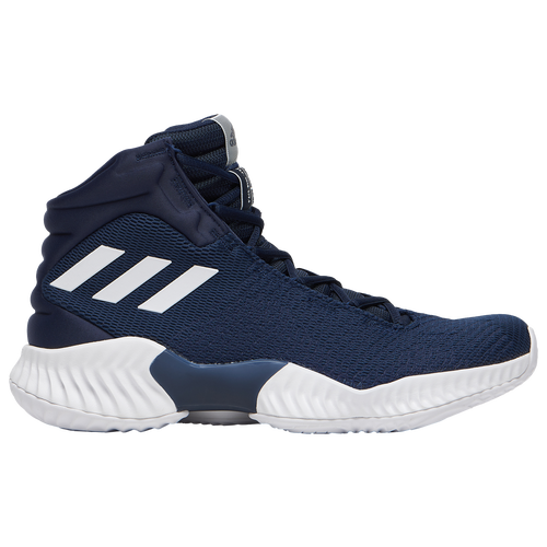 adidas Pro Bounce Mid 2018 - Men's - Basketball - Shoes - Navy/White