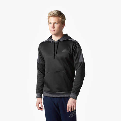 adidas men's team issue fleece hoodie