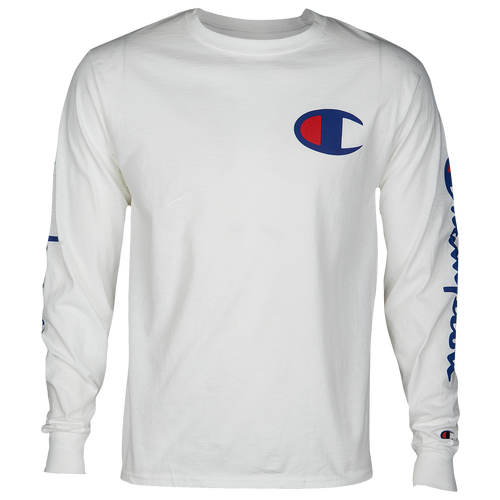 red white blue champion shirt