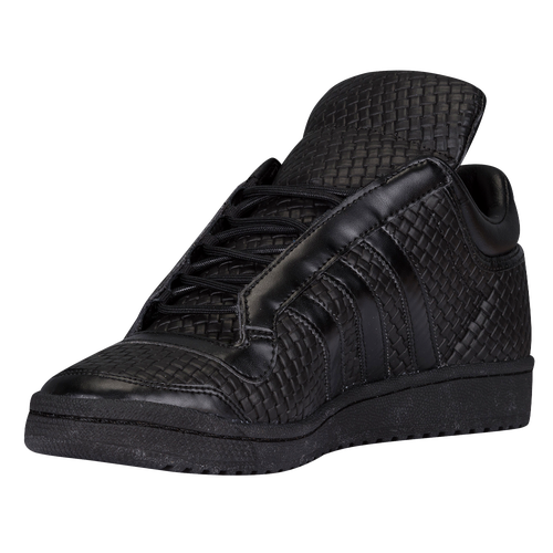 adidas Originals Top Ten Mid - Men's - Basketball - Shoes - Black/Black/Black
