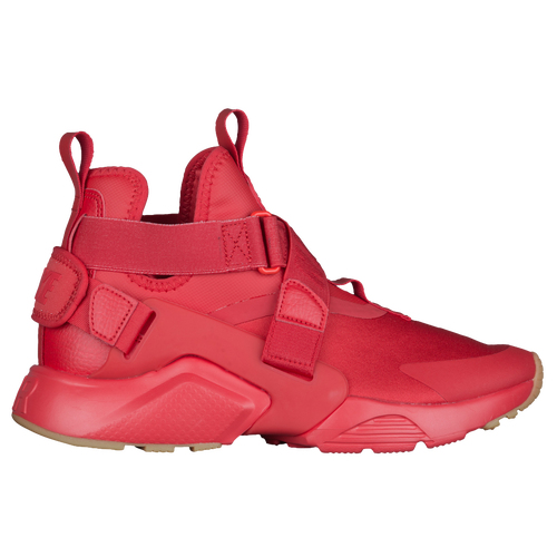 Nike Air Huarache City - Women's - Casual - Shoes - Speed Red/Speed Red/Black/Gum Light Brown