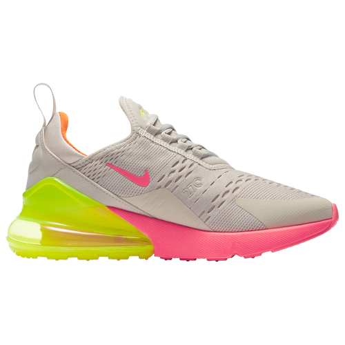 Nike Air Max 270 - Women's - Casual - Shoes - Desert Sand/Hot Punch ...