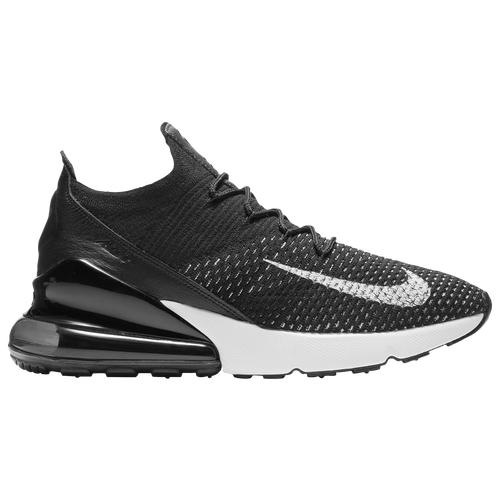 Nike Air Max 270 Flyknit - Women's - Casual - Shoes - Black/White