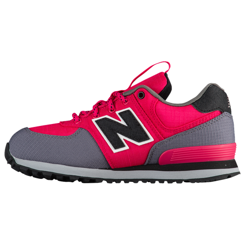 New Balance 574 - Girls' Preschool - Casual - Shoes - Pink/Grey