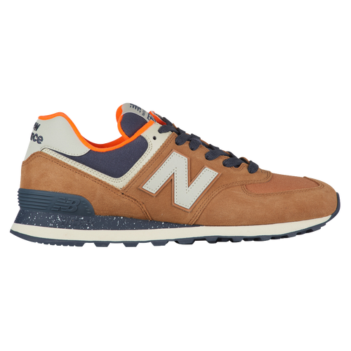 New Balance 574 Classic - Men's - Casual - Shoes - Brown Sugar/Dynamite