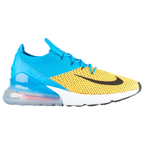 Nike Air Max 270 Flyknit - Men's - Casual - Shoes - Laser Orange/Black ...