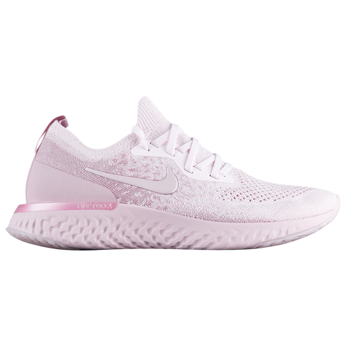 Nike Epic React Flyknit - Women's - Running - Shoes - Pearl Pink/Pearl ...