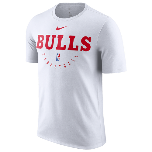 Nike NBA Player Practice T-Shirt - Men's - Clothing - Chicago Bulls - White