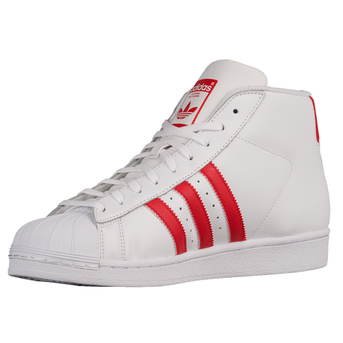 adidas Originals Pro Model - Men's - Basketball - Shoes - White/Red