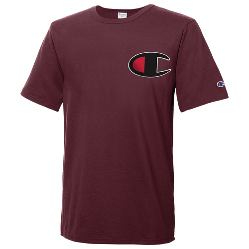 champion shirt maroon