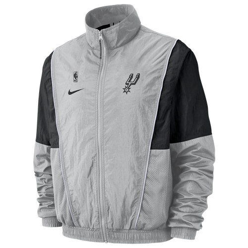 Nike NBA Throwback Track Jacket - Men's - Clothing - San Antonio Spurs ...