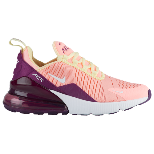 Nike Air Max 270 - Girls' Grade School - Casual - Shoes - Pink Tint ...